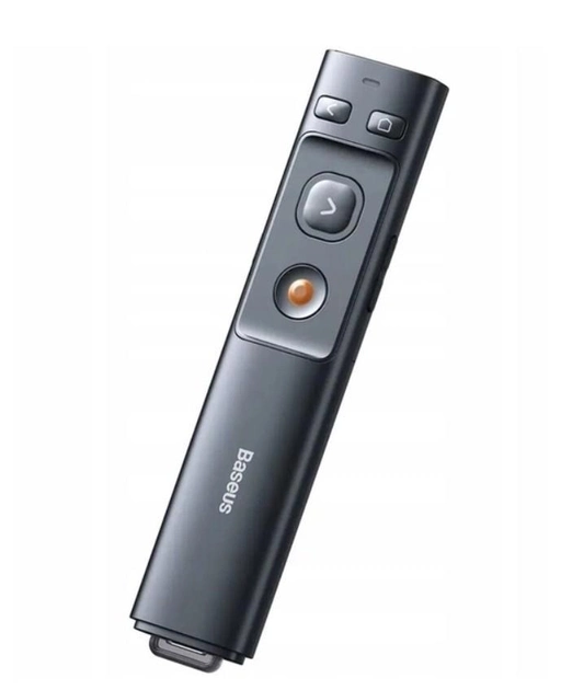 Презентер BASEUS Orange Dot Wireless Presenter Red Laser Черный (ACFYB-BOG)