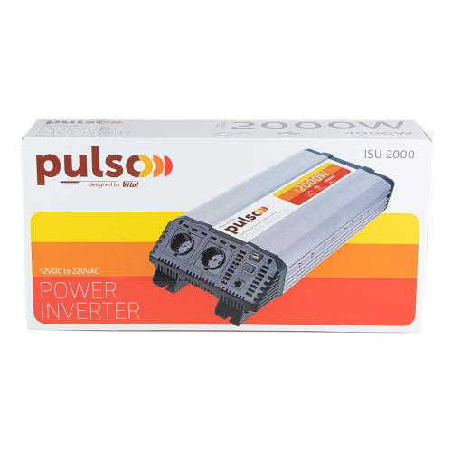 Інвертор PULSO ISU-2000 12V-220V 2000W USB-5VDC2.0A (1404417) - фото 4 Інвертор PULSO ISU-2000 12V-220V 2000W USB-5VDC2.0A (1404417) - фото 4