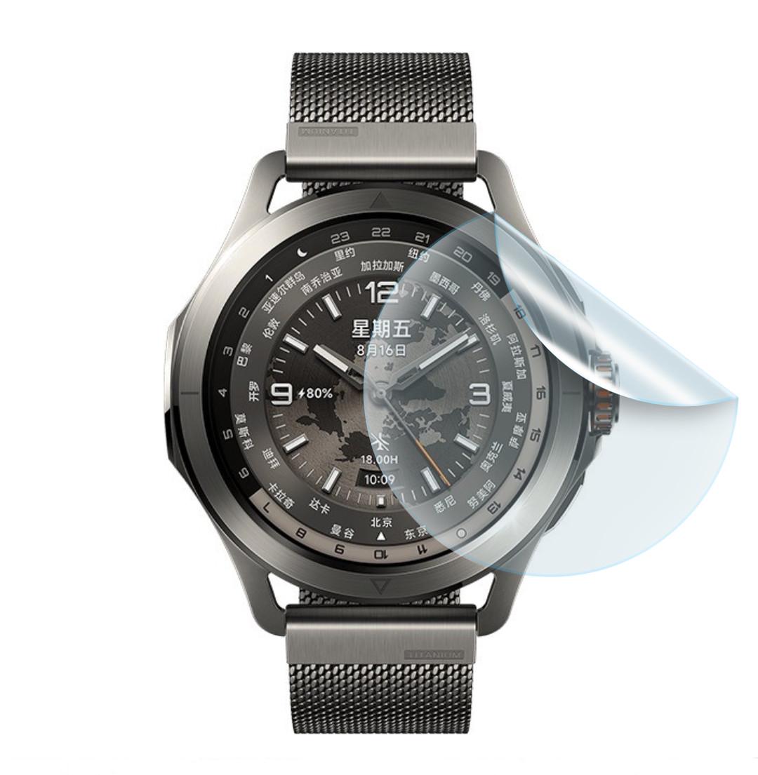 Защитная полиуретановая матовая пленка Simple Armor на экран часовXiaomi Watch S4 Sport (PF-S01SNM-003-011)