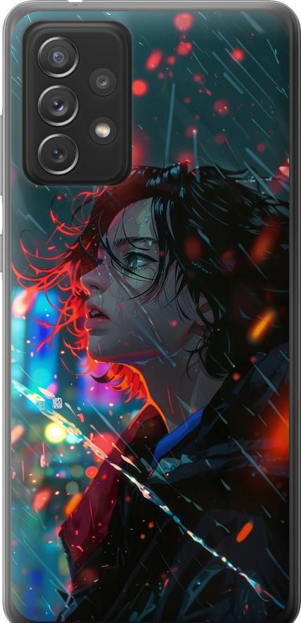 Чехол на Samsung Galaxy A72 A725F Ночные огни (6096u-2247-42517)