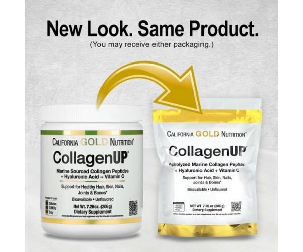 Коллаген California Gold Nutrition CollagenUP 5000 mg с витамином C 206 г - фото 2 Коллаген California Gold Nutrition CollagenUP 5000 mg с витамином C 206 г - фото 2