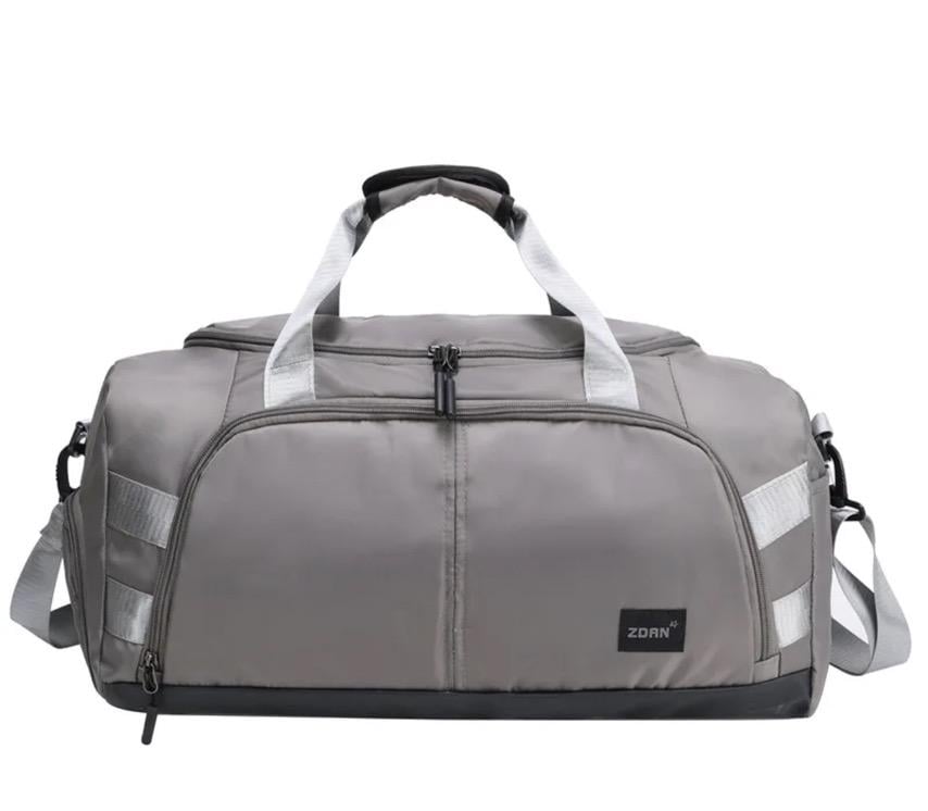 Сумка дорожная ZDAN 51х25х23 см Серый (11412)