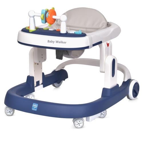 Дитячі Ходунки Біло-синій (M 5032)