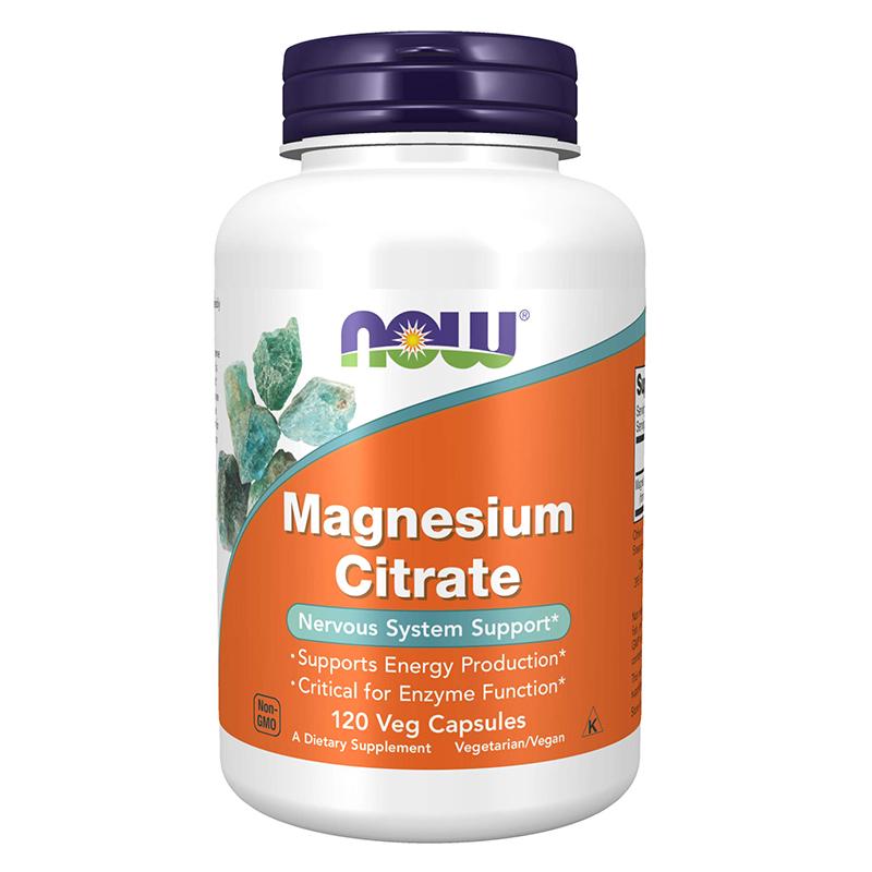 Магній цитрат Now Foods Magnesium Citrate 120 капс.