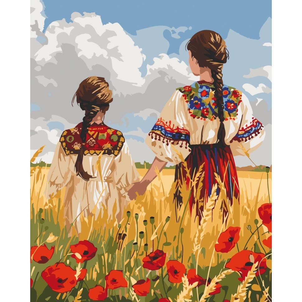 Картина за номерами ART CRAFT Україночки 10136-AC 40х50 см (RLT45722)