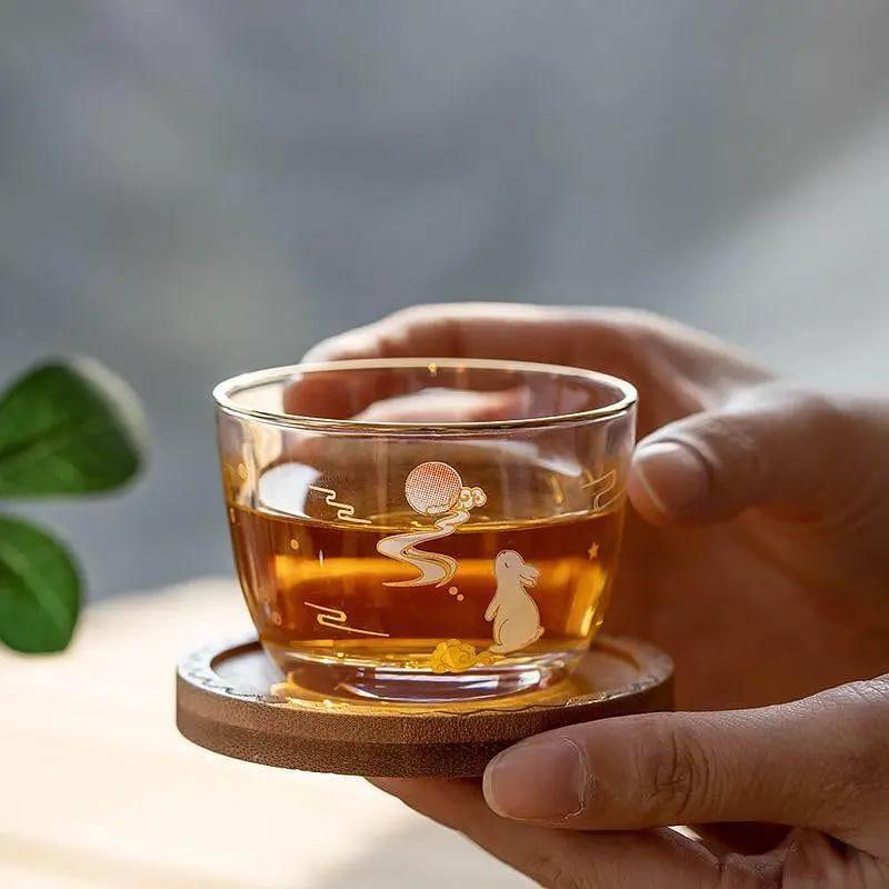 Стакан на бамбуковой подставке Olens Плей-ребит 100 мл (102-573) - фото 3 Стакан на бамбуковой подставке Olens Плей-ребит 100 мл (102-573) - фото 3