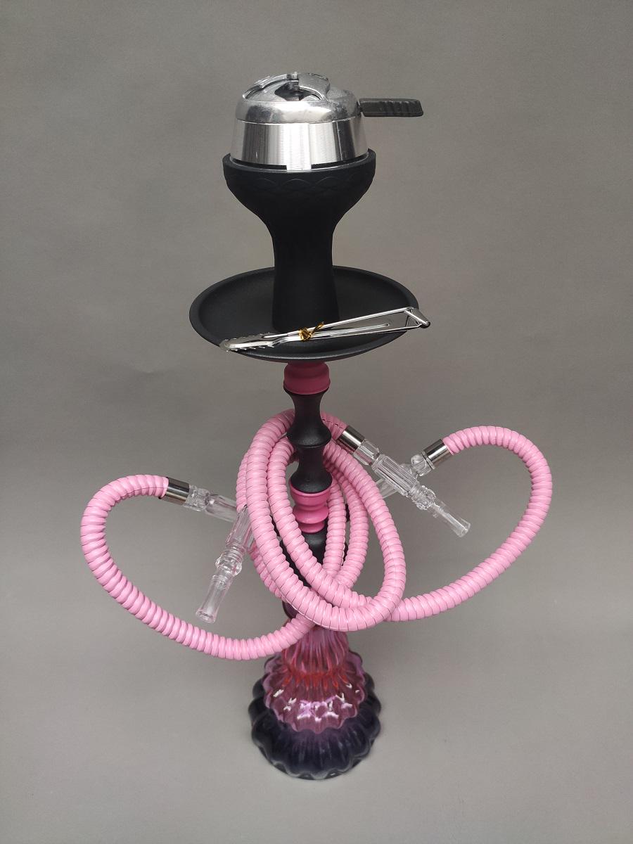 Кальян Hookah Darina Plus на 2 персони 53 см Pink - фото 2