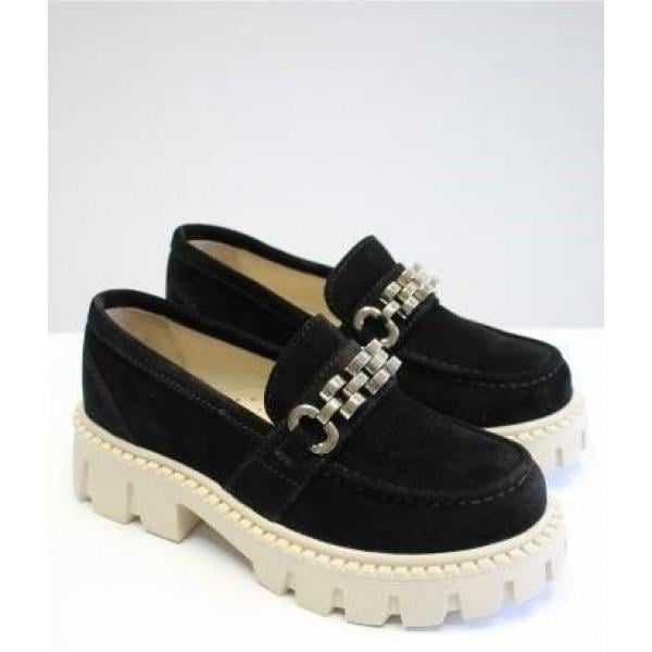 Туфли-лоферы для девочки Kemal Pafi КР24-740 24510 04 р. 31 19,5 см Черный (2196205730)