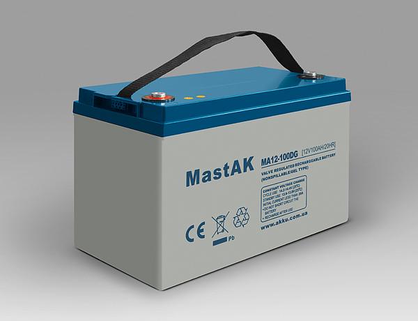 Аккумулятор Mastak MA12-100DG 12V 100 Ah (23814535)