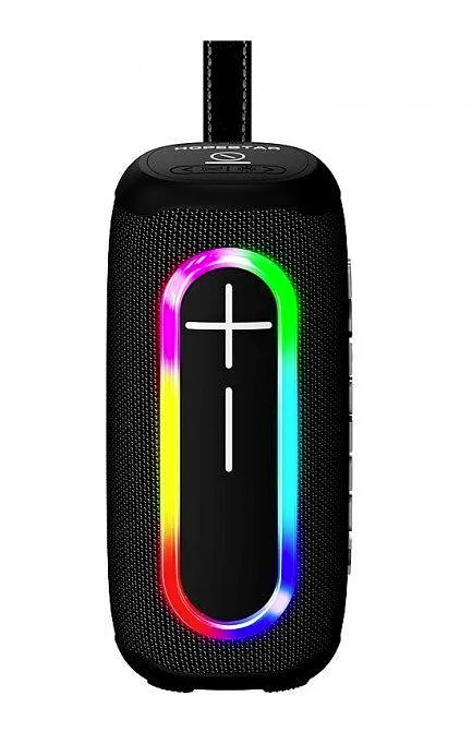 Портативная колонка HOPESTAR P60 с подсветкой Черный (2451194399)