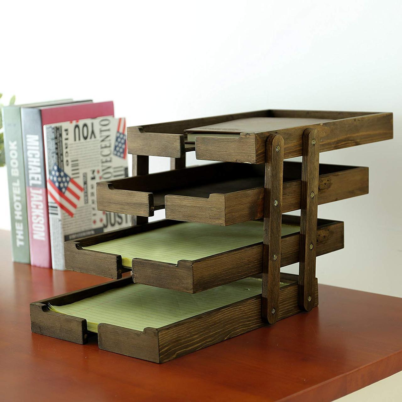 Бюро для паперів з дерева Акранес Мокко (БЮР-000110) Бюро для паперів з дерева Акранес Мокко (БЮР-000110)