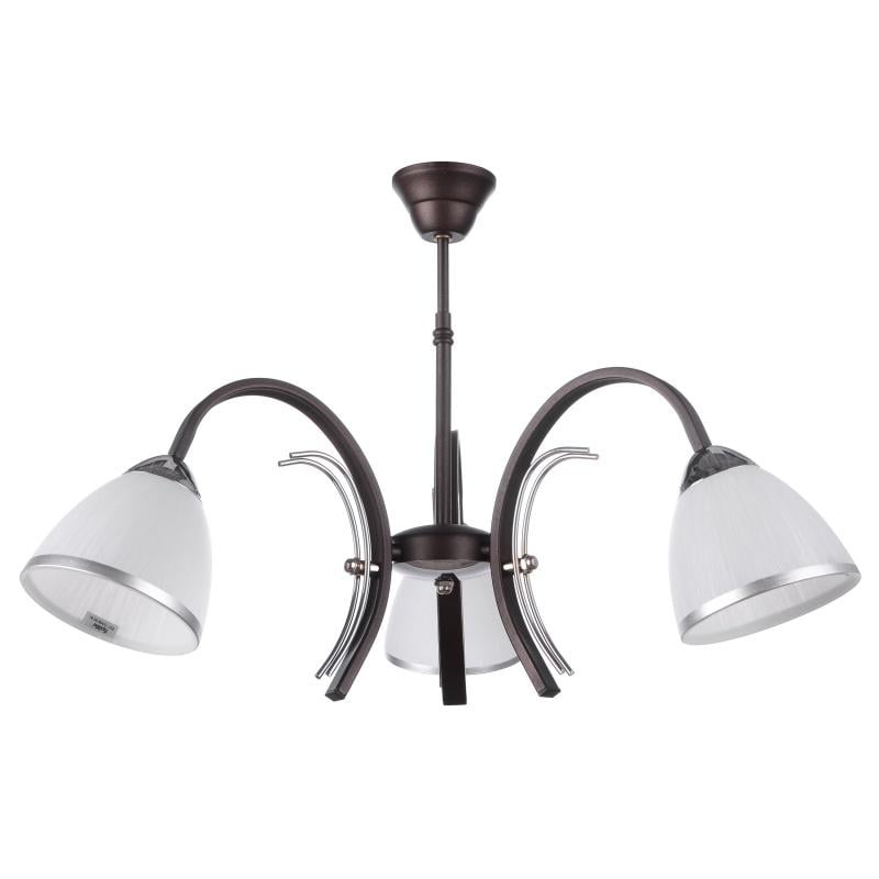 Люстра стельова класична Brille LK-548S/3 E27 BZ