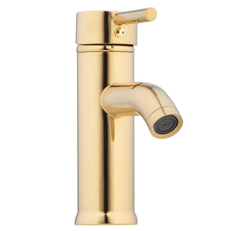 Смеситель для умывальника Yoka BU.SPA24-GLD reac-20000000069 однорычажный Золотой (158865)