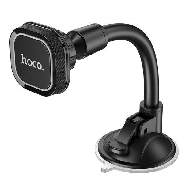 Крепление для телефона Hoco CA55 Astute series windshield car holder Black-Gray (ca55)