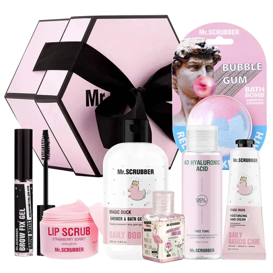 Подарунковий набір Mr.SCRUBBER TEEN SET Подарунковий набір Mr.SCRUBBER TEEN SET