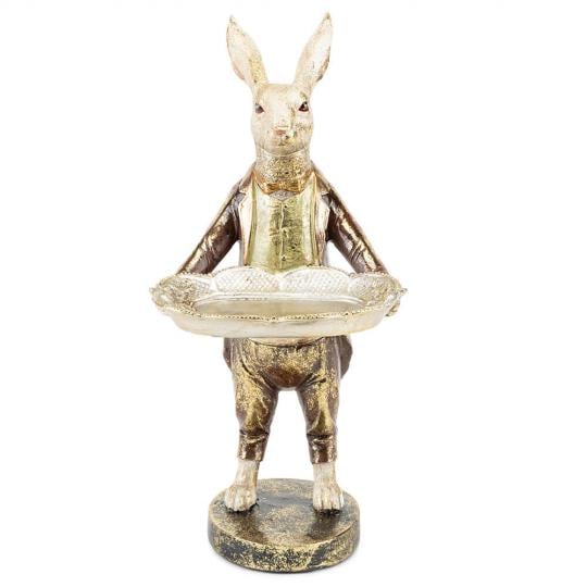 Статуэтка Magic Gardens Кролик из Зазеркалья 30 см Статуэтка Magic Gardens Кролик из Зазеркалья 30 см