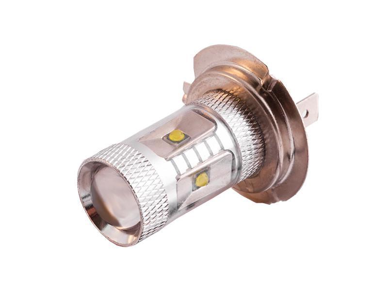 Автомобильная лампа светодиодная LEDUA H7Gree 80W 12V Белый (1305)