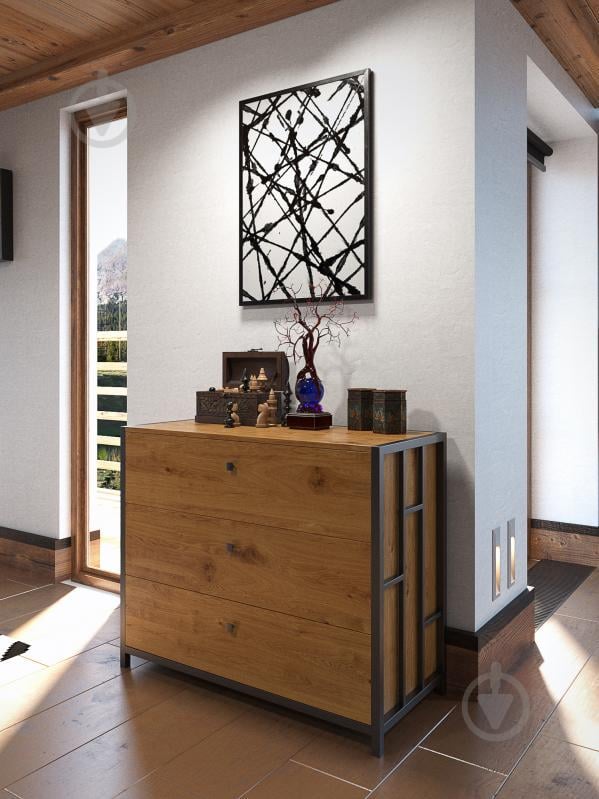 Комод Tenero Ренн 45х100х82 см Черный бархат/файервуд (1000002157) Комод Tenero Ренн 45х100х82 см Черный бархат/файервуд (1000002157)