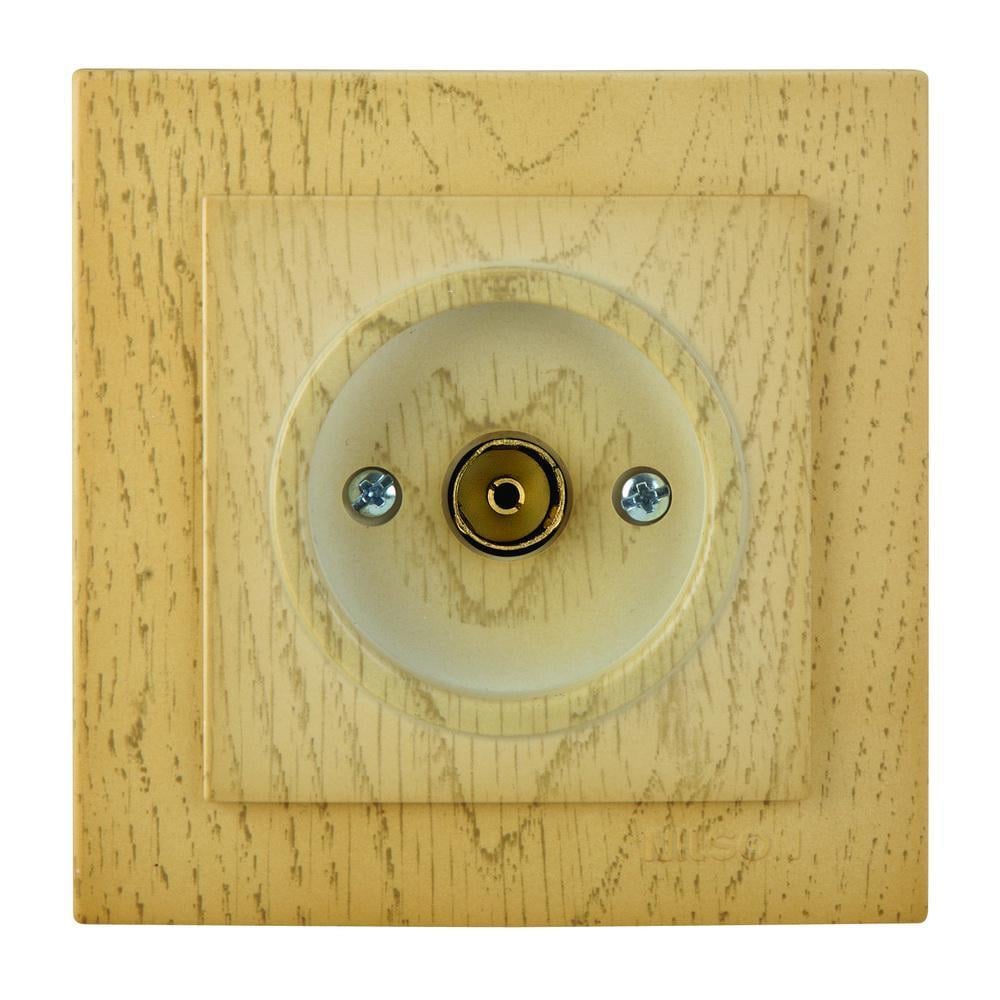 Розетка телевізійна кінцева Nilson Touran Клен (00000023658) Розетка телевізійна кінцева Nilson Touran Клен (00000023658)