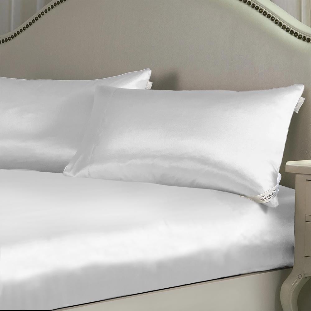 Простынь на резинке Zastelli AntiAge вискоза 180x200+25 см Белый (22042)