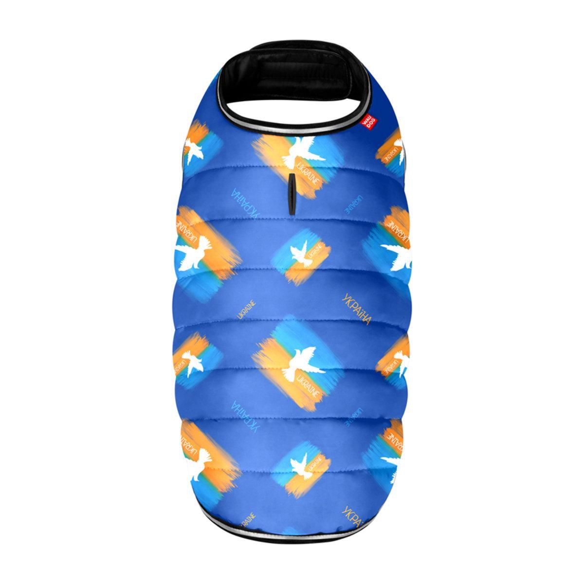 Куртка-накидка для собак Waudog Clothes Прапор XXS 23х29-36х14-20 см (501-0229 Col) - фото 3 Куртка-накидка для собак Waudog Clothes Прапор XXS 23х29-36х14-20 см (501-0229 Col) - фото 3