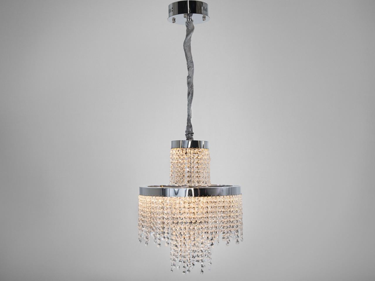 Люстра хрустальная для гостиной Diasha 376-400CH LED 70W (376-400CH)