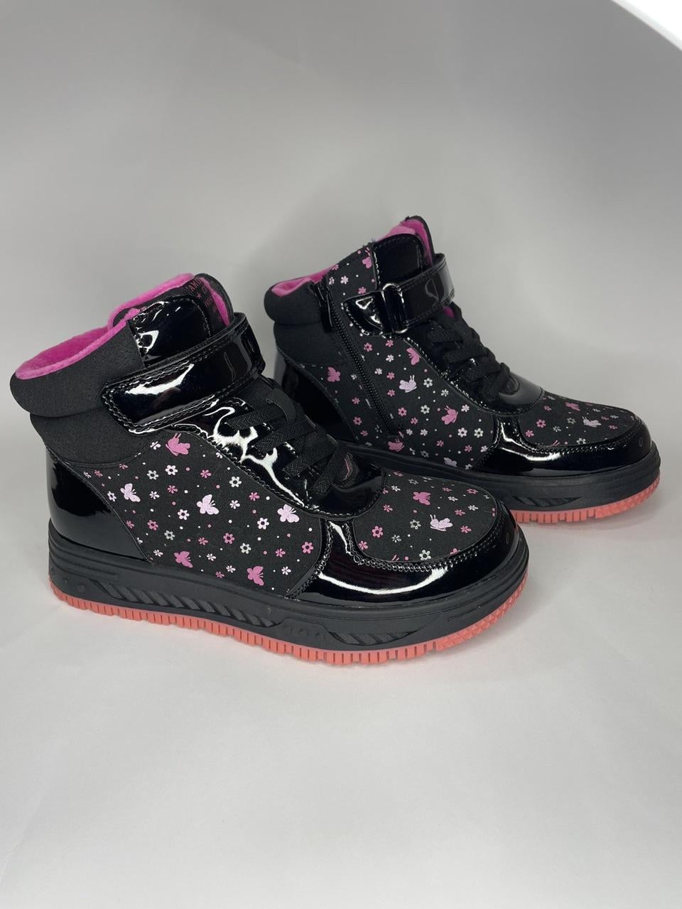 Черевики демісезонні American Club XD149/24/35 22,5 см р. 35 Чорний (31627585)