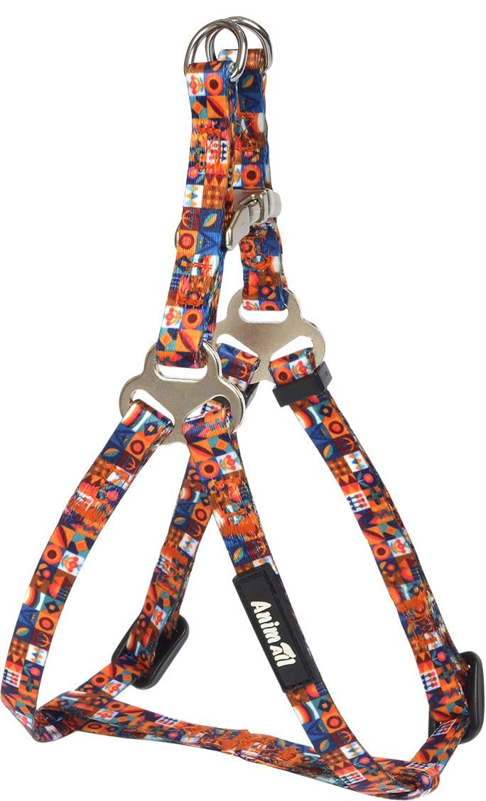 Шлея для собак AnimAll HL-H-T001A XS-2 1x25-35 см Помаранчевий (2000981199227)