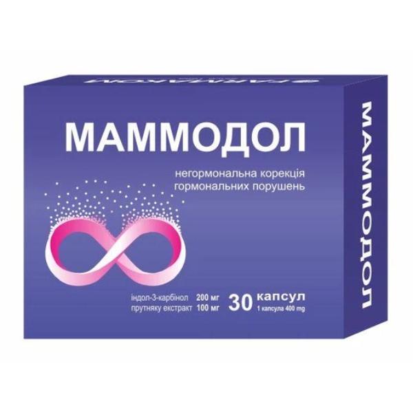Комплекс для профилактики репродуктивной функции у женщин Farmakom Маммодол 30 капс. (000027463)