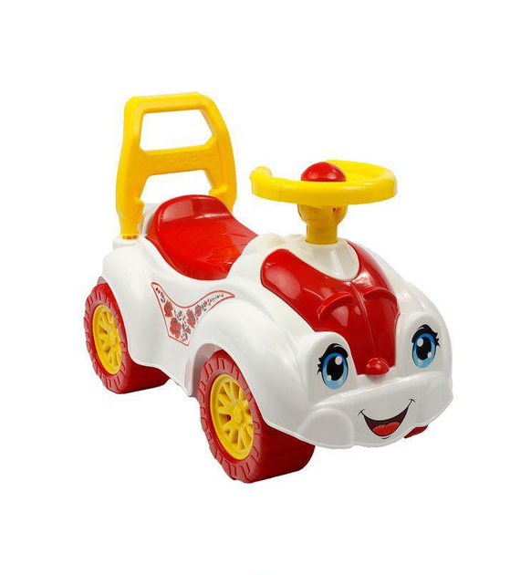 Детская каталка-толокар Technok Toys 3503/3 Машина Белый (24589618)
