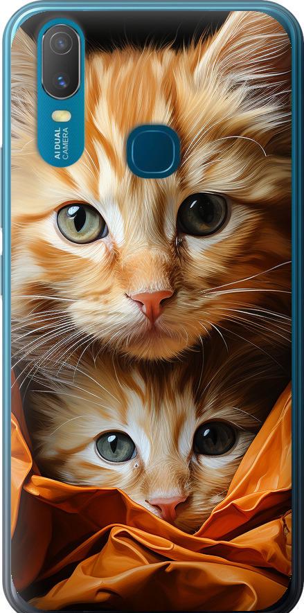 Чехол на Vivo Y11 Котики 2 (5664t-629-42517)