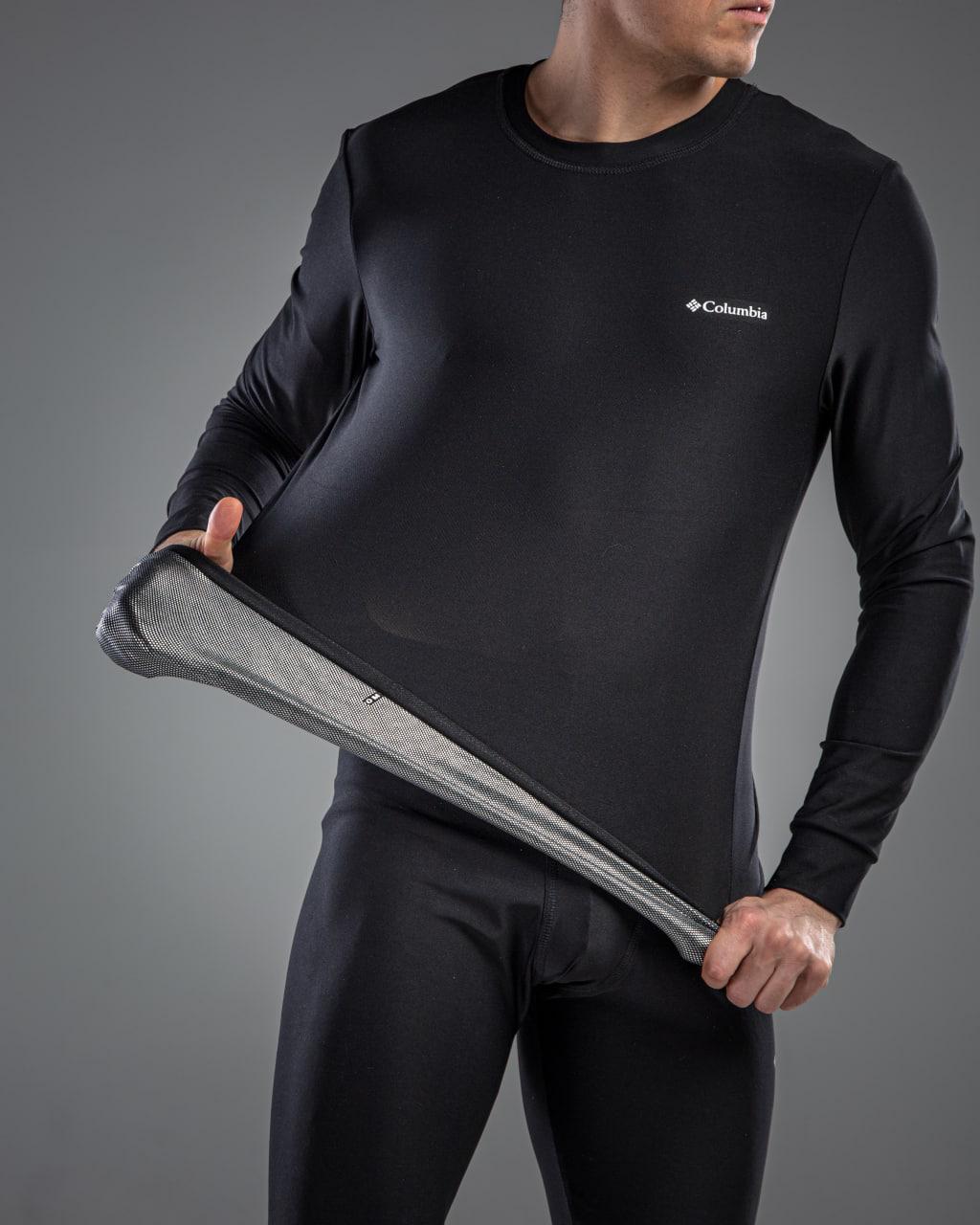 Термобілизна чоловіча Columbia Omni 7823 S Чорний (8815879) - фото 3
