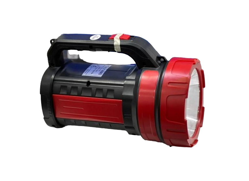 Фонарь аккумуляторный ручной Italiano 2в1 2 Вт Красный (3-6-9237)