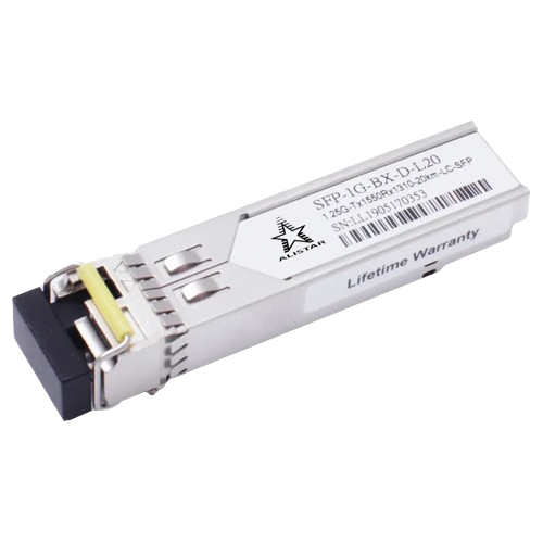 Модуль ALISTAR SFP-1G-BX-D-L20 для коммутаторов SFP 1G 1SM WDM LC 20KM TX1550/RX1310nm (35699116) Модуль ALISTAR SFP-1G-BX-D-L20 для коммутаторов SFP 1G 1SM WDM LC 20KM TX1550/RX1310nm (35699116)