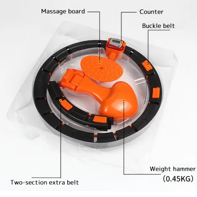 Розумний масажний обруч Hula Hoop TV Shop Чорний (0804224211) - фото 3 Розумний масажний обруч Hula Hoop TV Shop Чорний (0804224211) - фото 3