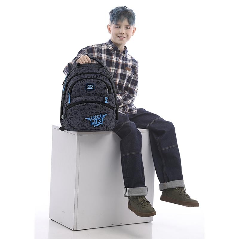 Школьный рюкзак GoPack Education GO25-175M-8 Cool Game с анатомической спинкой (995129) - фото 13 Школьный рюкзак GoPack Education GO25-175M-8 Cool Game с анатомической спинкой (995129) - фото 13