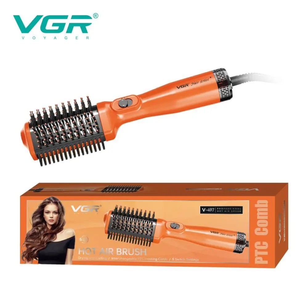 Фен стайлер VGR V-497 Professional Orange (10913) - фото 2