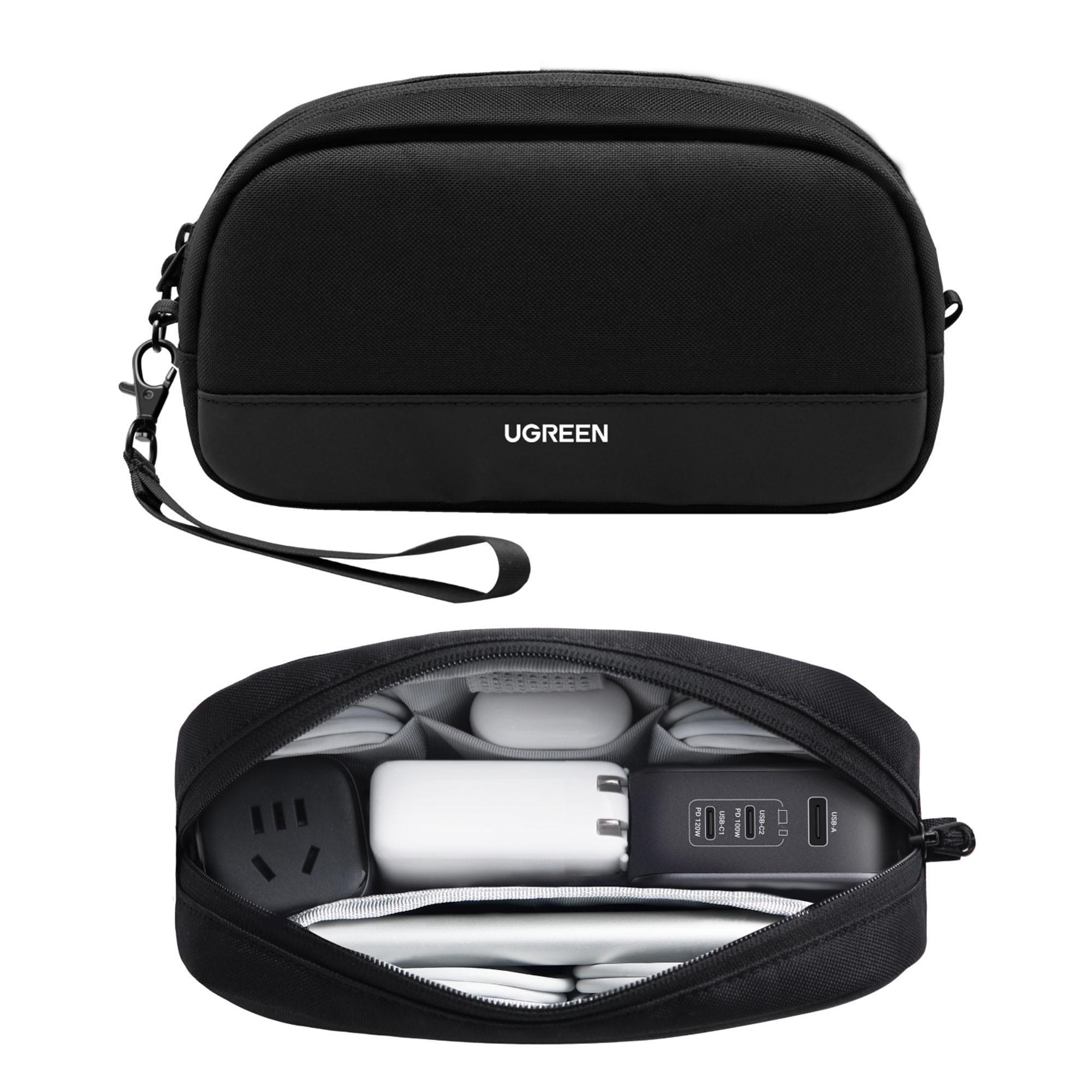 Сумка-органайзер для електроніки Ugreen Чорний (65555) - фото 8