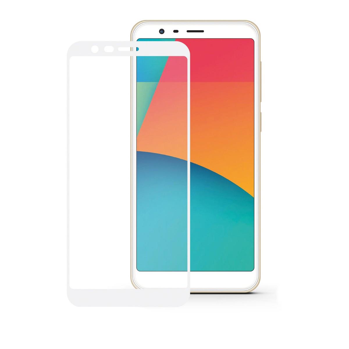 Защитное стекло Glass Silk Print для Meizu M8c White (139)