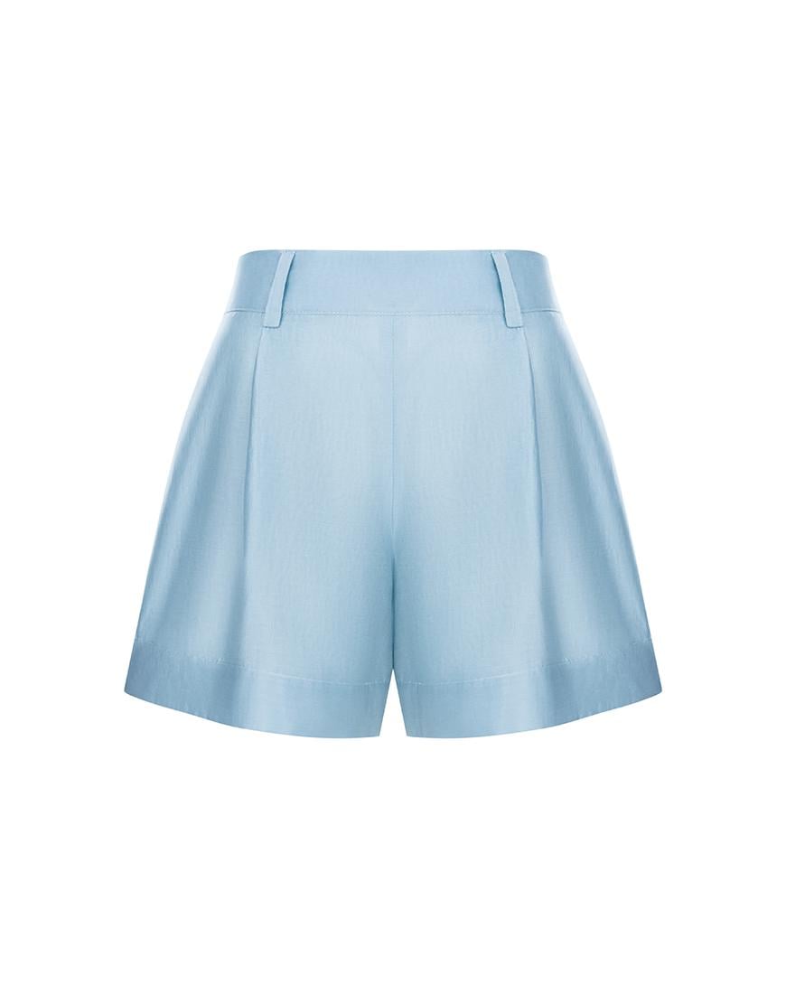 Шорти із тенселу жіночі GET DRESSED. блакитні M