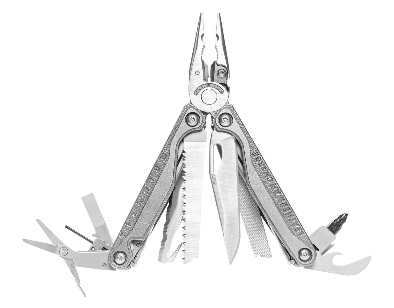 Мультитул Leatherman Charge TTi Plus 19 інструментів із чохлом (832528)