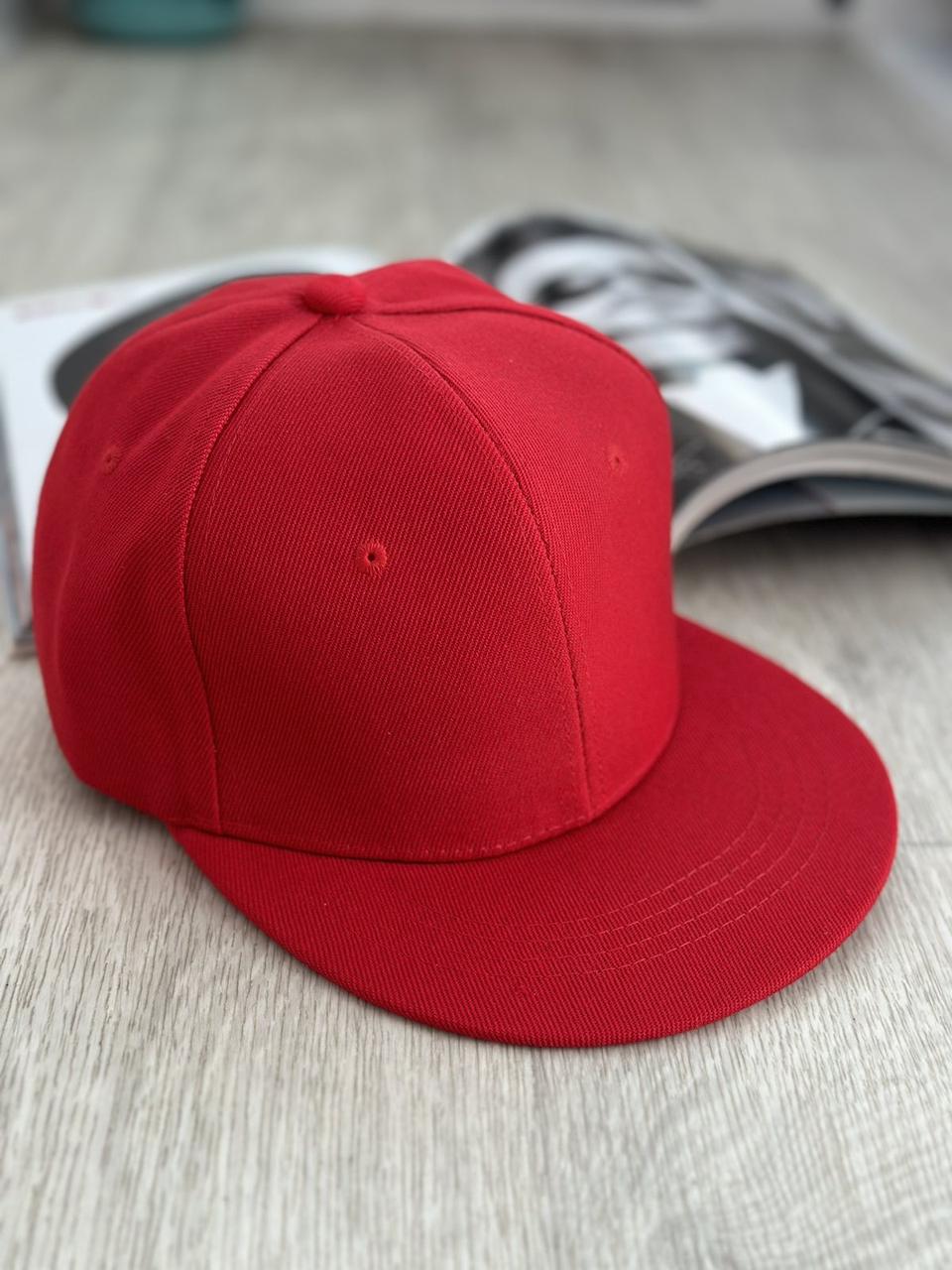 Кепка-снепбек 56-61 см Красный (9097)