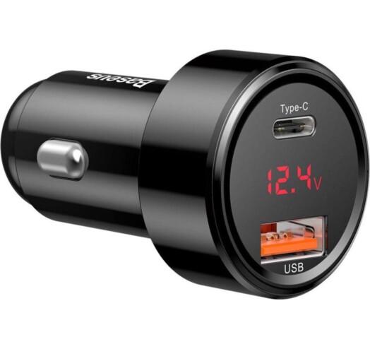 Автомобильное зарядное устройство Baseus Magic Series PPS digital display Type-c PD+QC (CCMLC20C-01) - фото 2