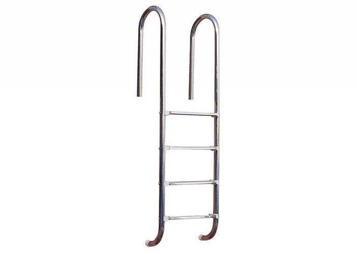 Лестница PG Muro 4 ступени нержавеющая сталь 304 с резиновыми накладками (PG-0311213)