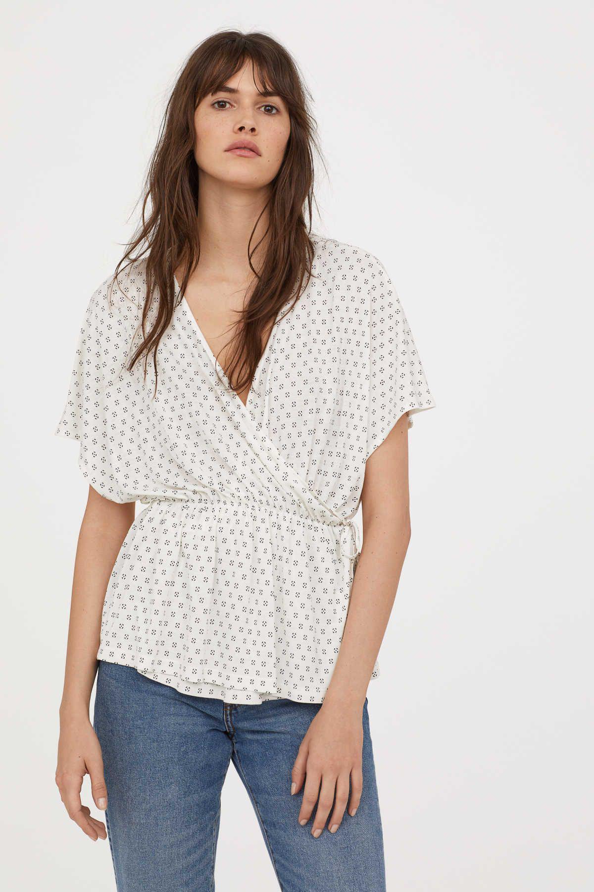 Блуза H&M XS Белый (6392737) Блуза H&M XS Белый (6392737)