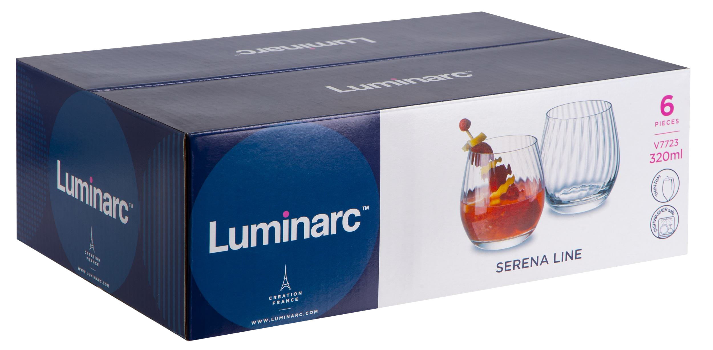 Набір склянок Luminarc SERENA LINE 6 шт. 320 мл (UG-V7723) - фото 2