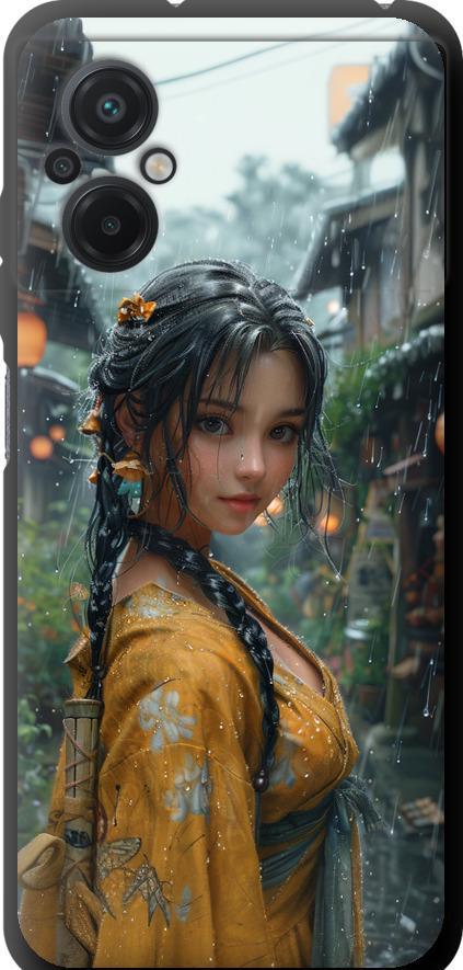 Чехол на Xiaomi Poco M5 Anime-girl (6133b-2767-42517)