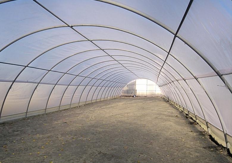 Теплиця арочна фермерська Eco-Obigriv 5x10 м F5 оцинкований профіль 40x20x1 мм каркас-конструктор без зварювання