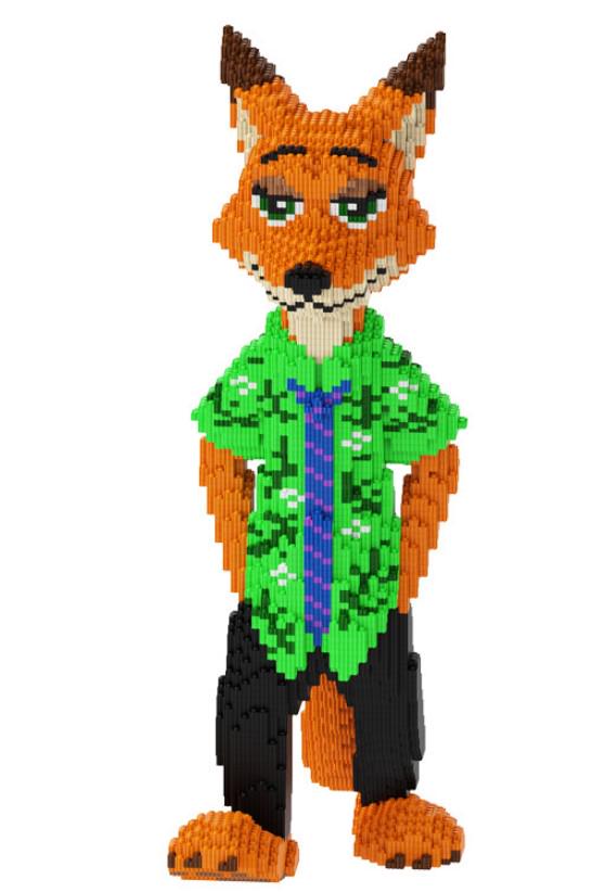 Конструктор DUZ серия Personality Nick the Fox Лис Ник 15888 деталей (2104619263)