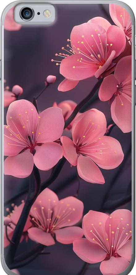 Чехол на iPhone 6 Пурпурная сакура (6075u-45-42517)